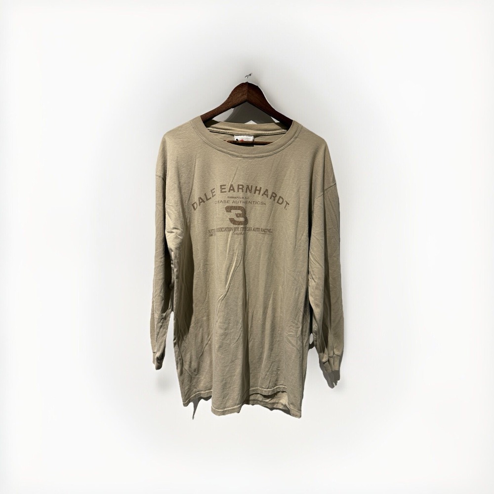 Dale Earnhardt SR Chase Authentics Large Long Sleeve T-Shirt‎ Vintage USA